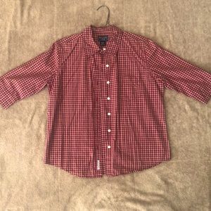Womens Abercrombie and fitch button up shirt